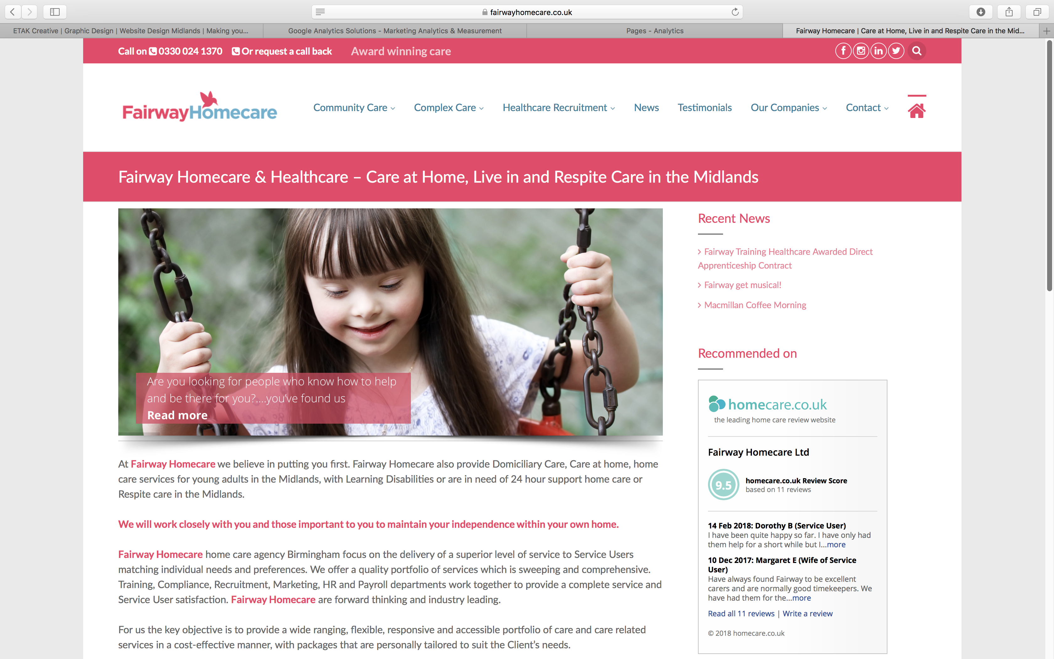 Web design Telford